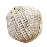 A ball of natural sisal twine, shown against a plain white background.