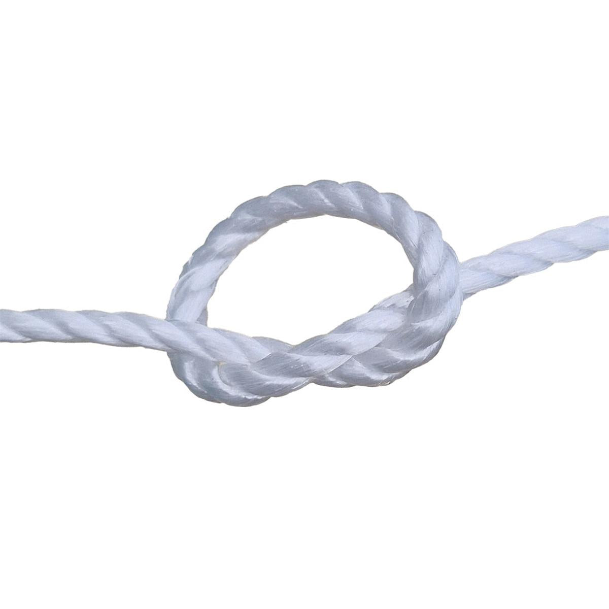White Rope Range 6mm White Rope sold on a 220m Reel – RopesDirect