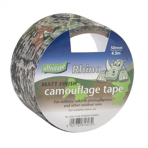 50mm x 4.5m Camouflage Adhesive Tape