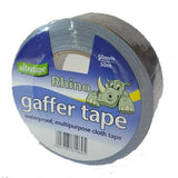 50mm x 50m Silver Gaffer Tape