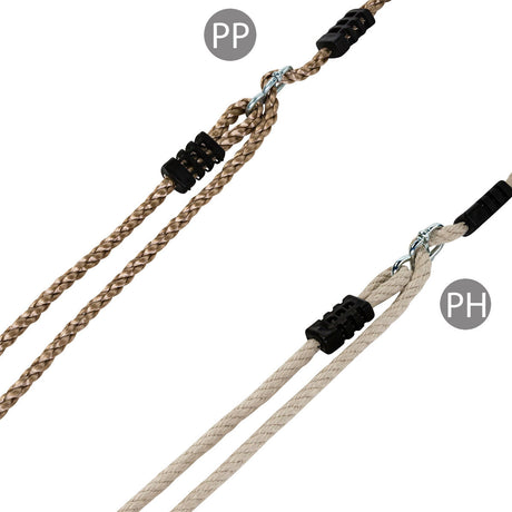Adjustable Extension Rope for use with our 'Play is Fun' products. Adjustable range: 110cm - 180cm on a white background.