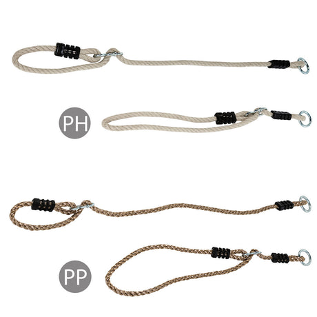 Adjustable Extension Rope for use with our 'Play is Fun' products. Adjustable range: 135cm - 235cm on a white background.