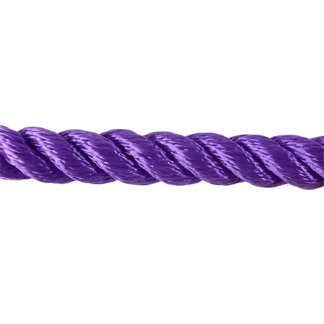 24mm Purple PolySilk Barrier Rope sold by the metre