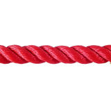 24mm Red PolySilk Barrier Rope sold by the metre