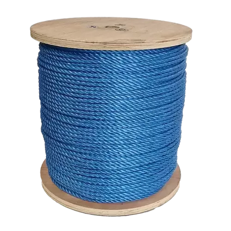 10mm Blue Polypropylene Rope - 500m reel