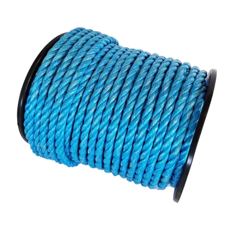 12mm Blue Polypropylene Rope - 55m reel