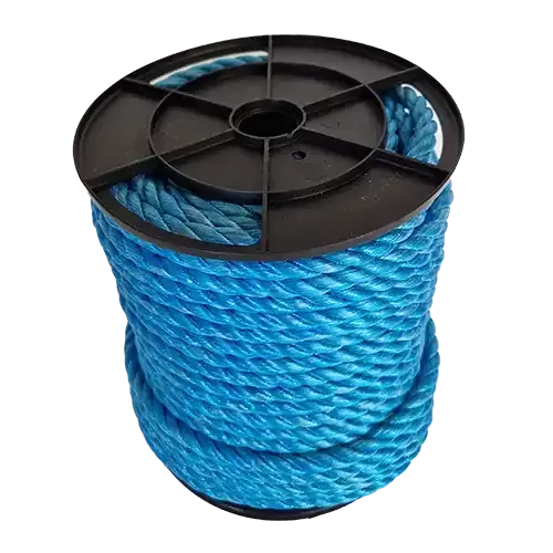 12mm Blue Polypropylene Rope - 55m reel
