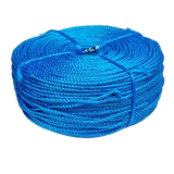 4mm Blue Polypropylene Rope - 220m coil