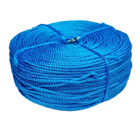 4mm Blue Polypropylene Rope - 220m coil