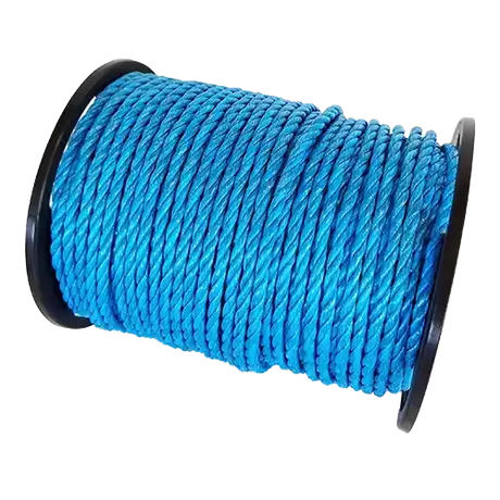 8mm Blue Polypropylene Rope - 110m reel
