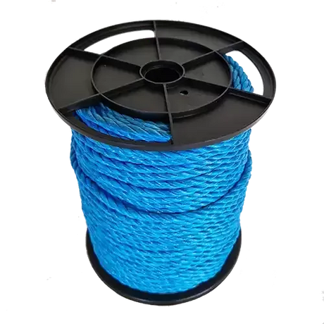 8mm Blue Polypropylene Rope - 110m reel