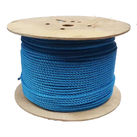 12mm Blue Polypropylene Rope - 500m reel