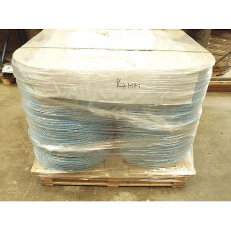 14mm Blue Polypropylene Rope - 1020m reel