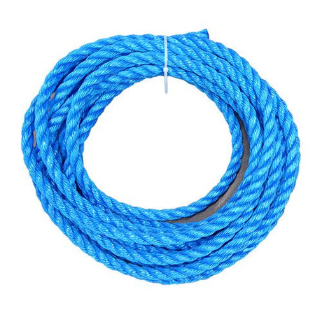 20mm Blue Polypropylene Rope - 10m coil