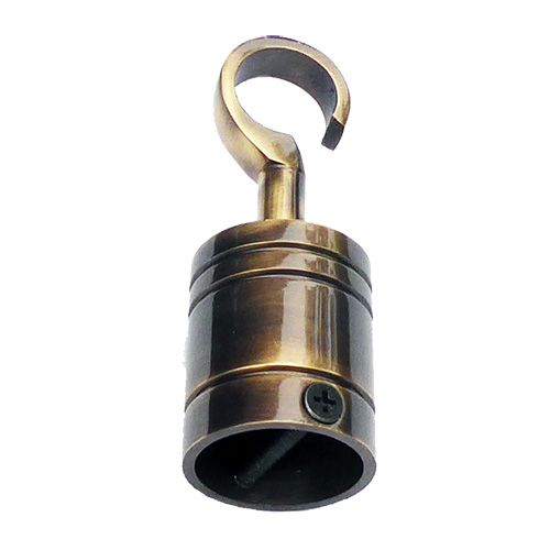 32mm Antique Brass Rope End Hook for 32mm Rope