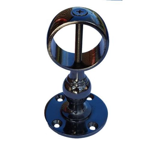 28mm Black Nickel Centre Bracket for 28mm Rope