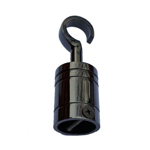 24mm Black Nickel Rope End Hook for 24mm Rope