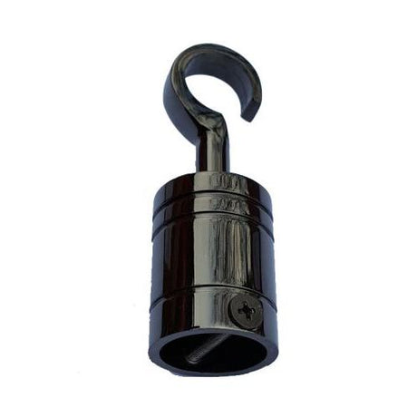 24mm Black Nickel Rope End Hook for 24mm Rope