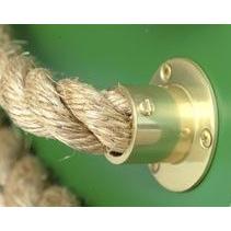 36mm Polished Brass End Cup/Plate for 36mm Rope
