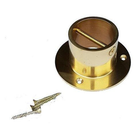 36mm Polished Brass End Cup/Plate for 36mm Rope