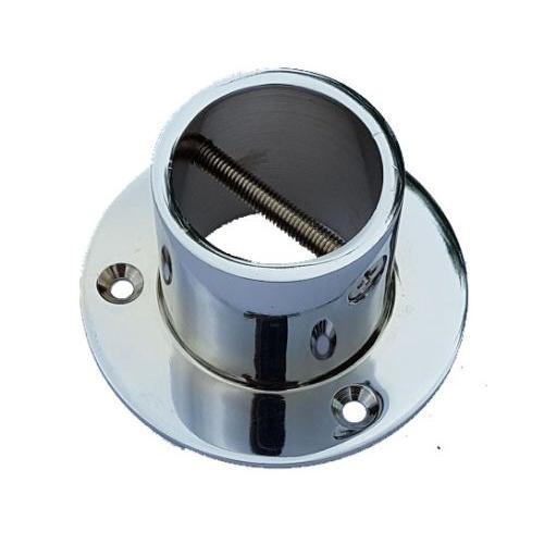 32mm Glossy Chrome End Cup/Plate for 32mm Rope