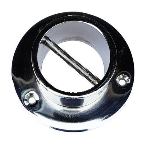 36mm Glossy Chrome End Cup/Plate for 36mm Rope