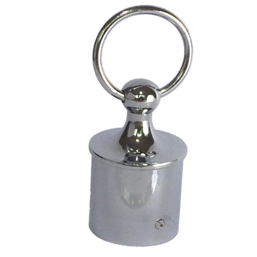 CLEARANCE Glossy Chrome End Cap for 36mm Rope