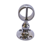 28mm Glossy Chrome Centre Bracket for 28mm Rope