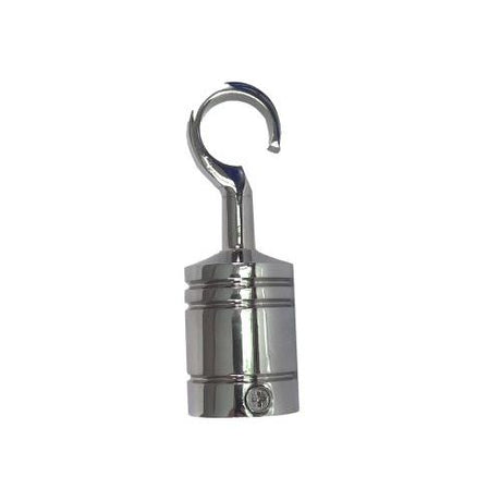 36mm Glossy Chrome End Hook for 36mm Rope