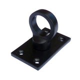 Matt Black Eye Plate for rope hooks