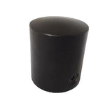 28mm Matt Black Cap End for 28mm Rope