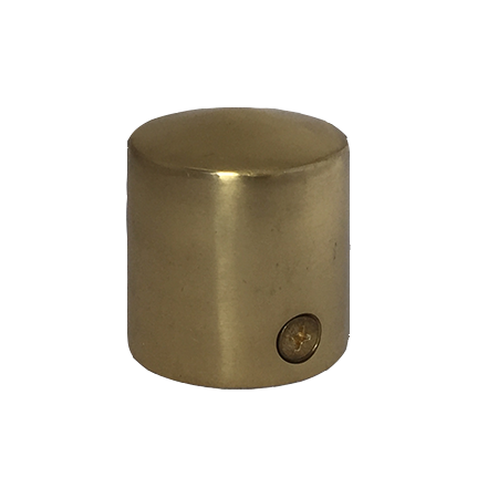 28mm Polished Brass Cap End for 28mm Rope
