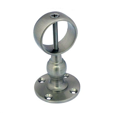 32mm Satin Chrome Centre Bracket for 32mm rope