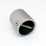 24mm Satin Chrome Cap End for 24mm Rope