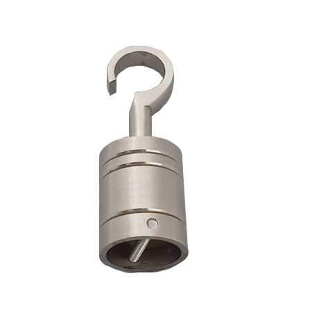 36mm Satin Chrome Rope End Hook for 36mm Rope