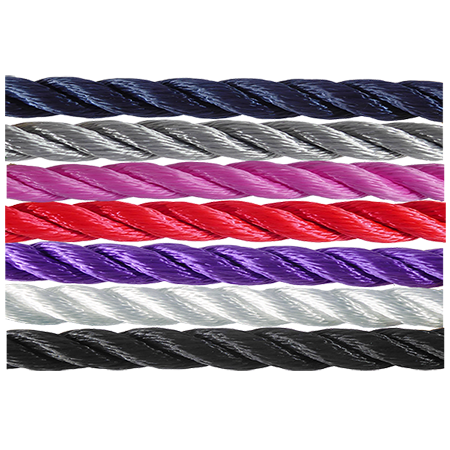 PolySilk Barrier Rope with Fitted Open Hooks