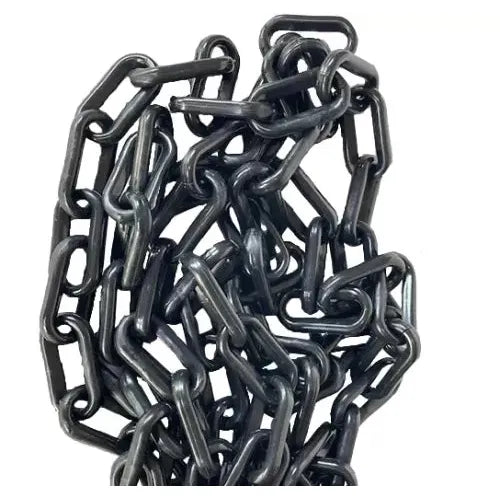 8mm Black Plastic Chain - 25m bag