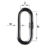 3mm BZP Steel Chain - 30m reel