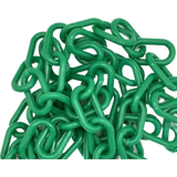 6mm Green Plastic Chain - 25m bag
