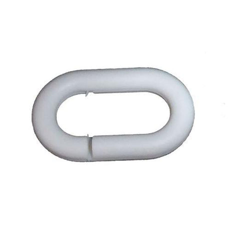 6mm White Plastic Chain Links