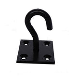 Black Coated Hook on Steel Plate