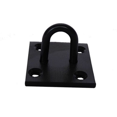 Black Coated Staple on Steel Plate