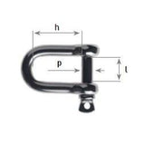 10mm Dee Shackle