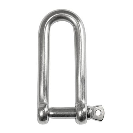 5mm Stainless Steel Long Dee Shackle