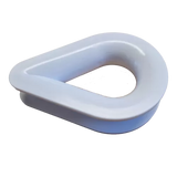 20mm White Nylon Rope Thimble
