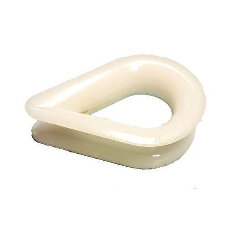 4mm White Nylon Rope Thimble