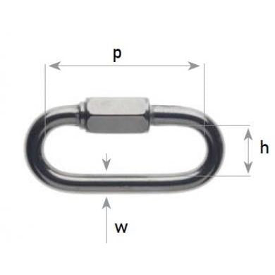 8mm Stainless Steel Quick Link