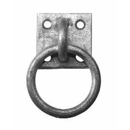 Galvanised Welded Ring on Steel Plate