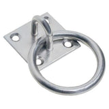 8mm Stainless Steel Ring on Plate