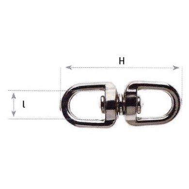 large swivel (eye/eye)